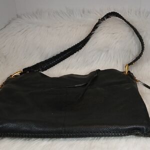 Hobo Black Leather Bag